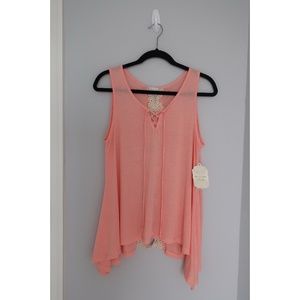 Altar'd State - Laceup Tank with Open back